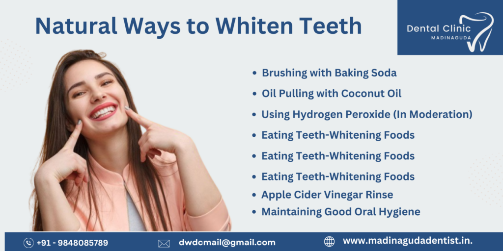 How to Whiten Teeth Naturally