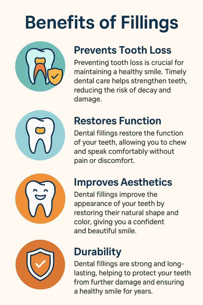 Benefits of filling